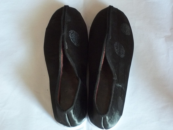 高檔絲絨男女壽鞋男女鞋子 鞋底鞋面雙刺繡殯/喪葬/殯儀/用品壽衣